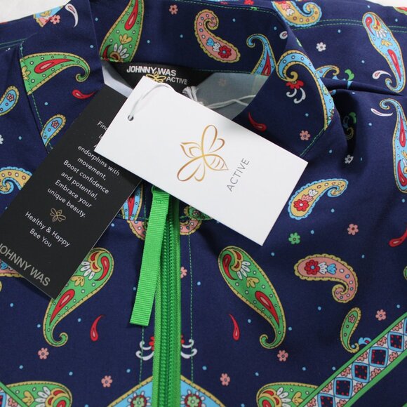 NWT Johnny Was JWLA Biya Active Breamar Night Kimono Sleeve Jacket Drop Shoulder - Picture 8 of 8